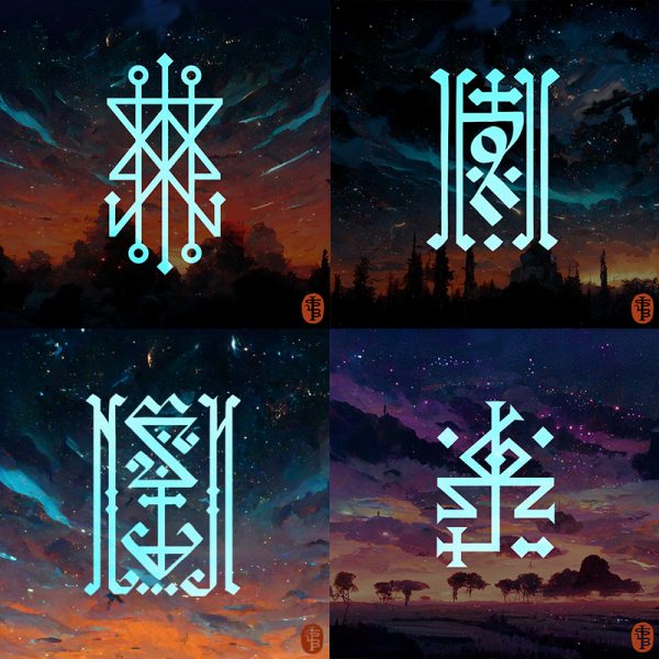 A personalized custom Sigil looking like an Emblem