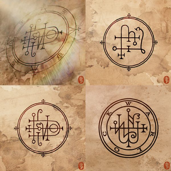 aerozopher sigil commisison of a goetia demon sigil